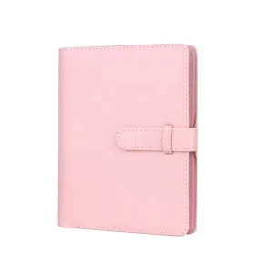 Álbum de fotos de 256 bolsillos rosado compatible Instax
