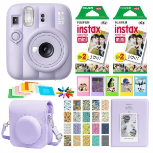 Set Cámara Fujifilm Instax Mini 13 Lila + 40 Películas + Accesorios